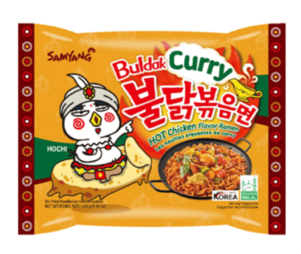 Samyang Noodles Curry Chicken