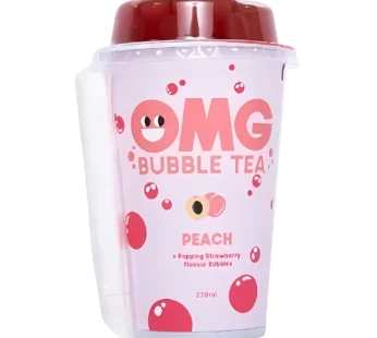 OMG Bubble Tea Peach